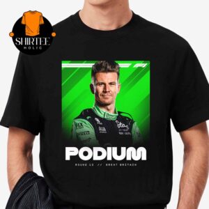 Nico Hulkenberg First F1 Podium In 239th Race British GP 2025 Unisex T-Shirt