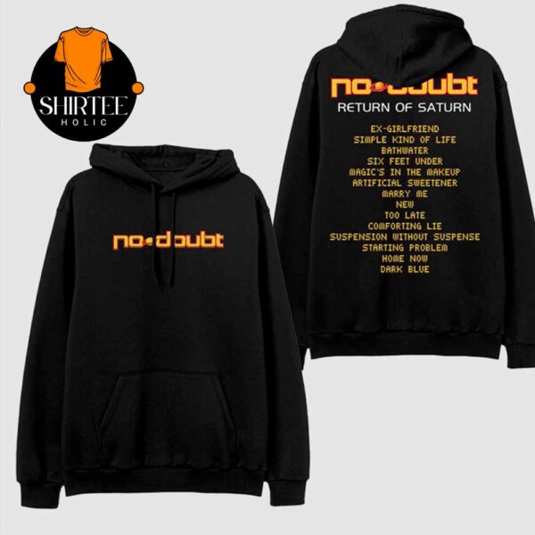 No Doubt Return Of Saturn 25th Anniversary 2025 Two Sided Hoodie