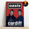 Oasis Manchester Heaton Park 2025 On July 11th Tour Home Decor Poster Canvas