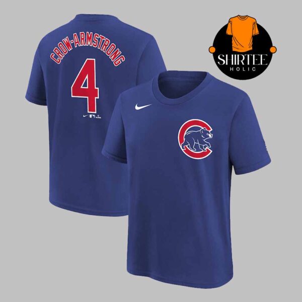 Pete Crow Armstrong Chicago Cubs 2025 MLB All Star National League Two Sided T-Shirt