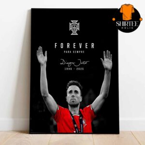 RIP Diogo Jota Forever Para Sempre Home Decor Poster Canvas
