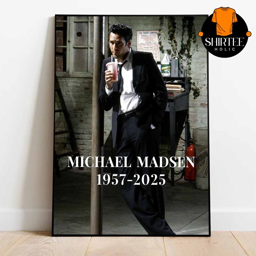 RIP Michael Madsen Vic Vega Reservoir Dogs Home Decor Poster Canvas RIP Michael Madsen Vic Vega Reservoir Dogs Home Decor Poster Canvas