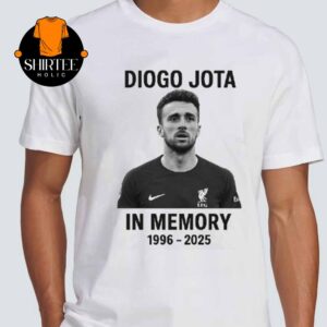 Rip Diogo Jota Tribute In Memory 1996 2025 Memorial Liverpool Unisex T-Shirt