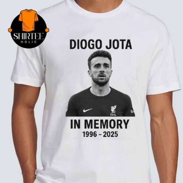 Rip Diogo Jota Tribute In Memory 1996 2025 Memorial Liverpool Unisex T-Shirt