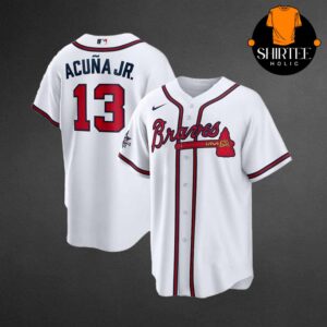 Ronald Acuna Jr Atlanta Braves 2025 MLB All Star Game Home Replica Player Jersey
