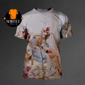 Sabrina Carpenter Man’s Best Friend Album Vinyl Cover 2 All Over Print T-Shirt