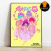 Huntrix KPop Demon Hunters Rumi Mira Zoey Wall Art Decor Poster Canvas