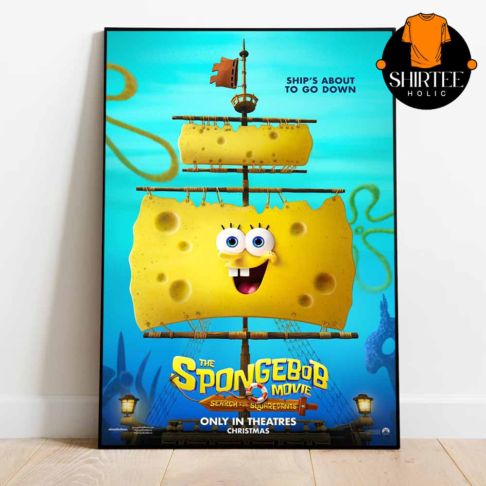 The SpongeBob Movie 2025 Search For SquarePants Home Decor Poster Canvas The SpongeBob Movie 2025 Search For SquarePants Home Decor Poster Canvas