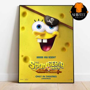 The SpongeBob Movie Search For SquarePants 2025 Home Decor Poster Canvas